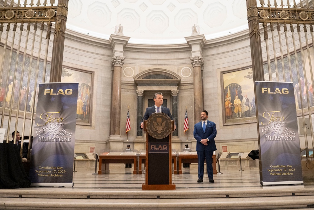 SW Speaks at Foundation for Liberty and American Greatness (FLAG) Constitution Day Event
