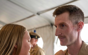 COMSUBPAC Holds Chief Pinning Ceremony aboard Battleship Missouri Memorial