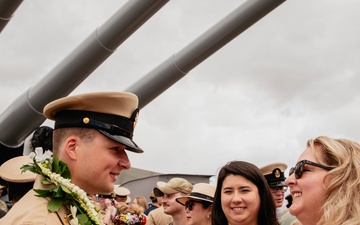 COMSUBPAC Holds Chief Pinning Ceremony aboard Battleship Missouri Memorial