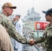 SWOBOSS visits USS Pinckney