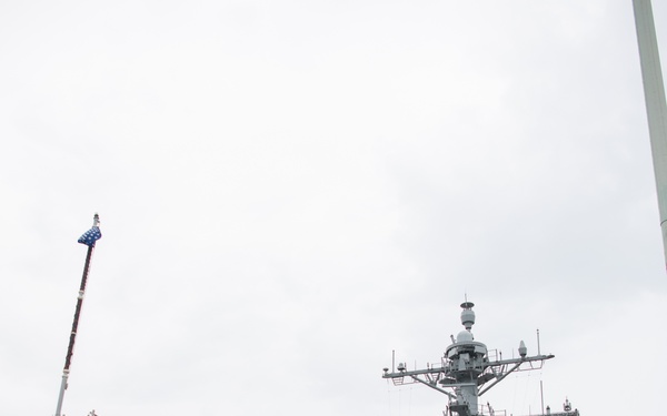 SWOBOSS visits USS Pinckney