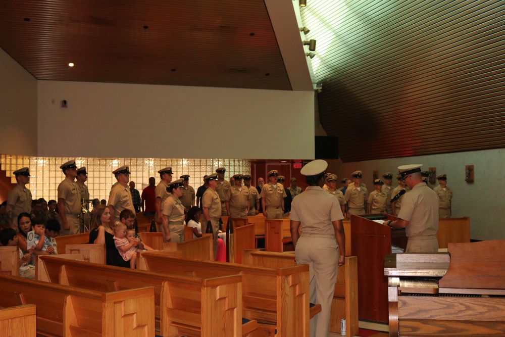 NIOC Pensacola Chief Pinning Ceremony