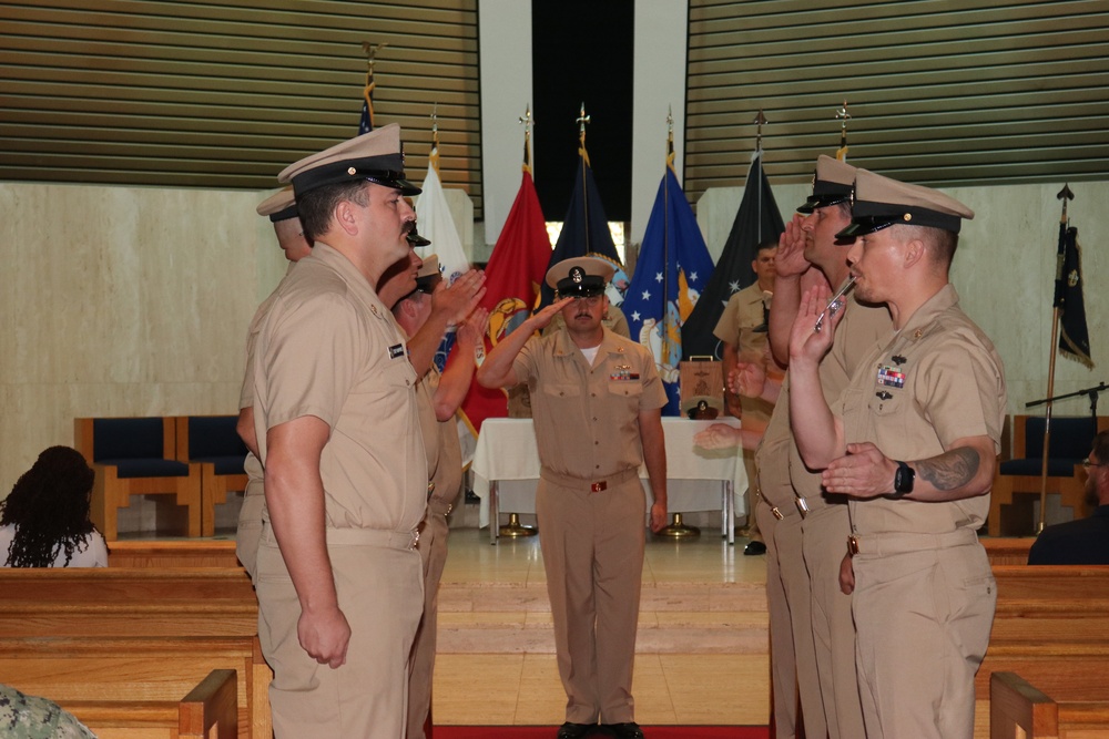 NIOC Pensacola Chief Pinning Ceremony
