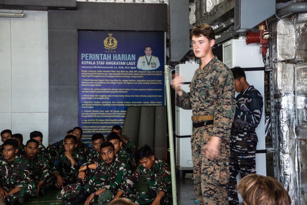 Super Garuda Shield 25: U.S. Marines, Dutch Marines, Indonesian Armed Forces conduct Tactical Combat Casualty Care class