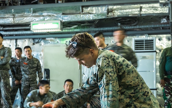 Super Garuda Shield 25: U.S. Marines, Dutch Marines, Indonesian Armed Forces conduct Tactical Combat Casualty Care class