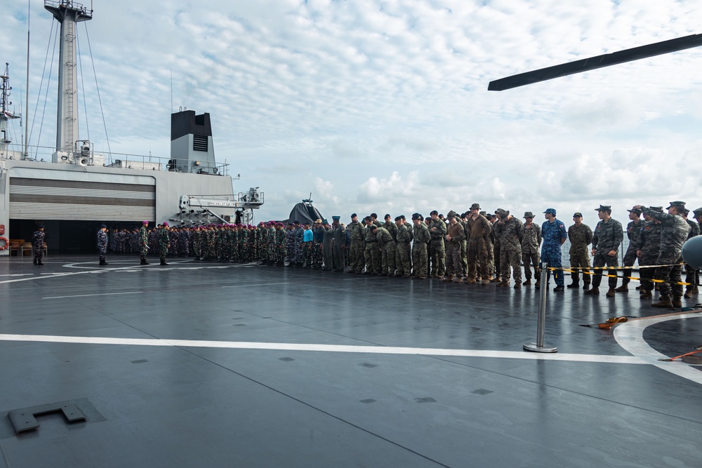 Super Garuda Shield 25: U.S. Marines, Dutch Marines, Indonesian Armed Forces pose for a group photo