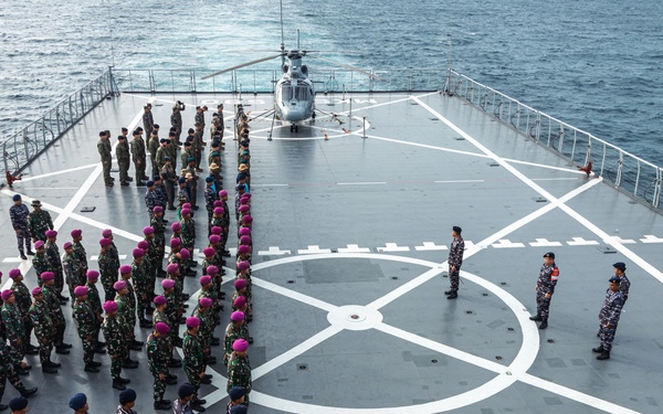 Super Garuda Shield 25: U.S. Marines, Dutch Marines, Indonesian Armed Forces pose for a group photo