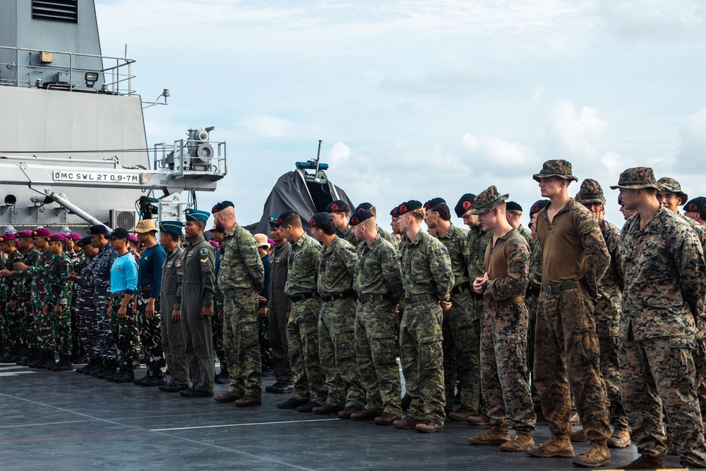 Super Garuda Shield 25: U.S. Marines, Dutch Marines, Indonesian Armed Forces pose for a group photo