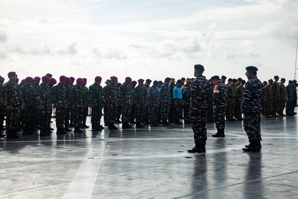 Super Garuda Shield 25: U.S. Marines, Dutch Marines, Indonesian Armed Forces pose for a group photo