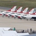U.S. Air Force Thunderbirds perform at the 2025 Joint Base Andrews Air Show