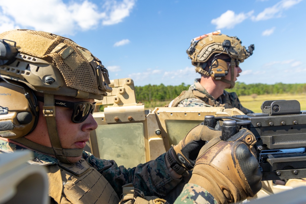 UNITAS 2025: US Marines Conduct Machine Gun and Mortars Range with Spanish Marines