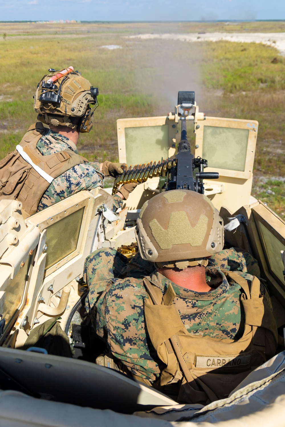 UNITAS 2025: US Marines Conduct Machine Gun and Mortars Range with Spanish Marines