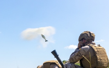 UNITAS 2025: US Marines Conduct Machine Gun and Mortars Range with Spanish Marines