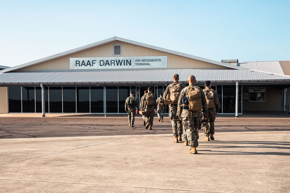 MRF-D 25.3: U.S. Marines return to Australia from Indonesia