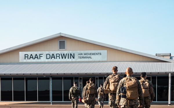 MRF-D 25.3: U.S. Marines return to Australia from Indonesia
