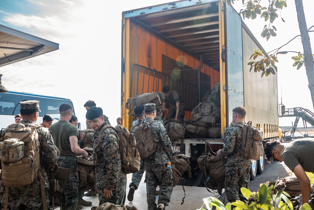 MRF-D 25.3: U.S. Marines return to Australia from Indonesia