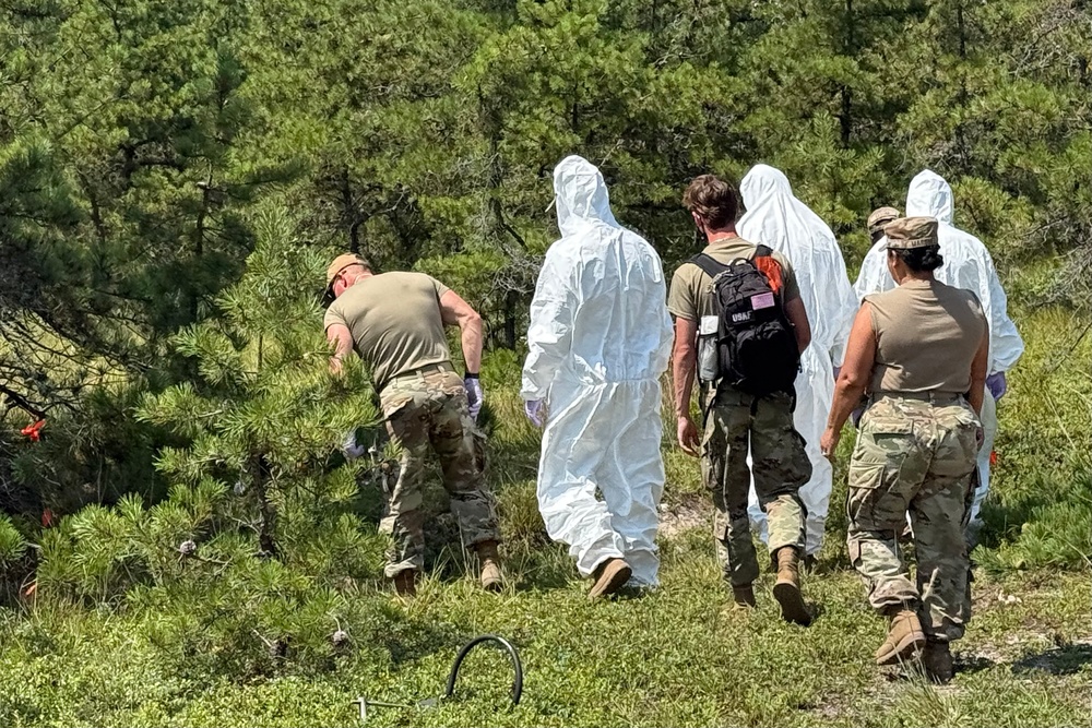 Montauk Lightning II Exercise Puts 200 Force Support Airmen Through Realistic Combat Support Training