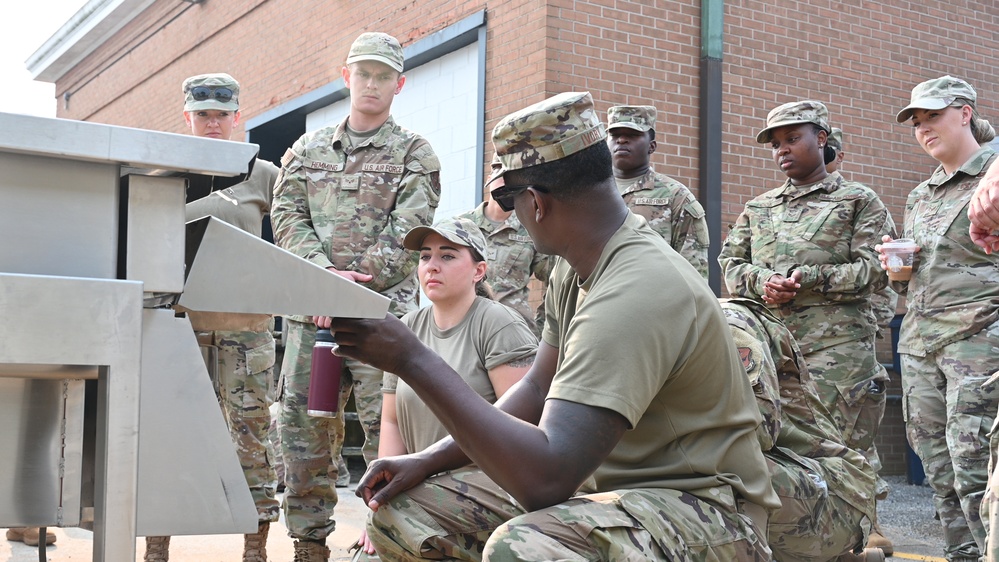 Montauk Lightning II Exercise Puts 200 Force Support Airmen Through Realistic Combat Support