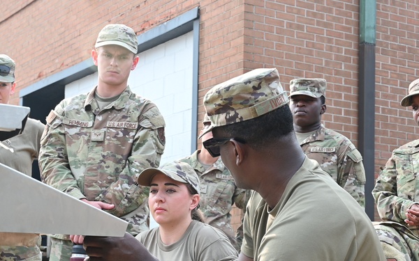 Montauk Lightning II Exercise Puts 200 Force Support Airmen Through Realistic Combat Support Training