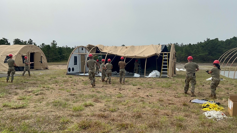 Montauk Lightning II Exercise Puts 200 Force Support Airmen Through Realistic Combat Support Training