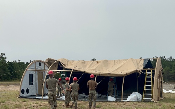 Montauk Lightning II Exercise Puts 200 Force Support Airmen Through Realistic Combat Support Training