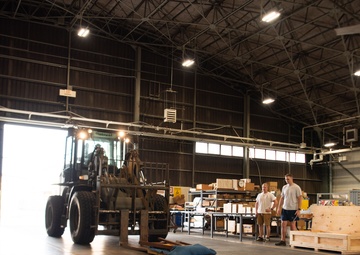 374 LRS outbound cargo section moves history