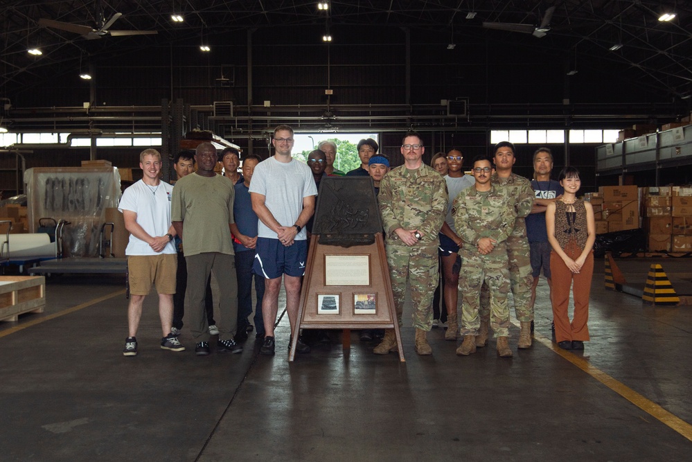 374 LRS outbound cargo section moves history