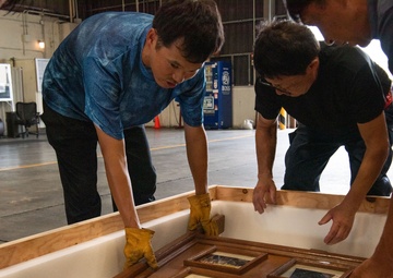 374 LRS outbound cargo section moves history