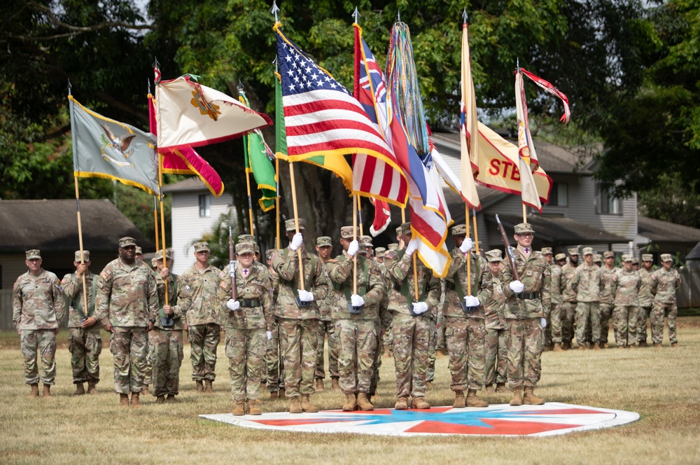 8th Theater Sustainment Command conducts change of command ceramony