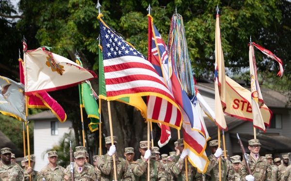8th Theater Sustainment Command conducts change of command ceramony