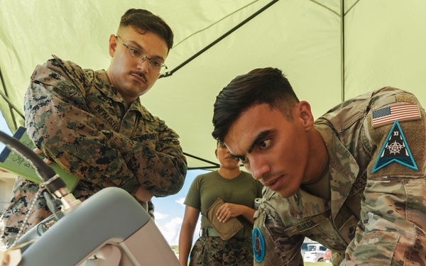 U.S. Marines, Space Force train in electromagnetic warfare