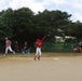 HMH-462 Marines play baseball with local youth team