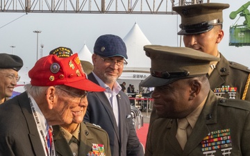 MARFORK Marines attend 75th Anniversary of the Incheon Landing Ceremony