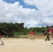 HMH-462 Marines play baseball with local youth team
