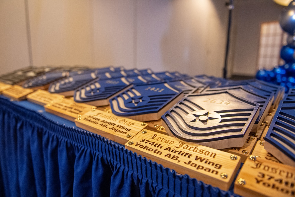 SNCO induction ceremony at Yokota