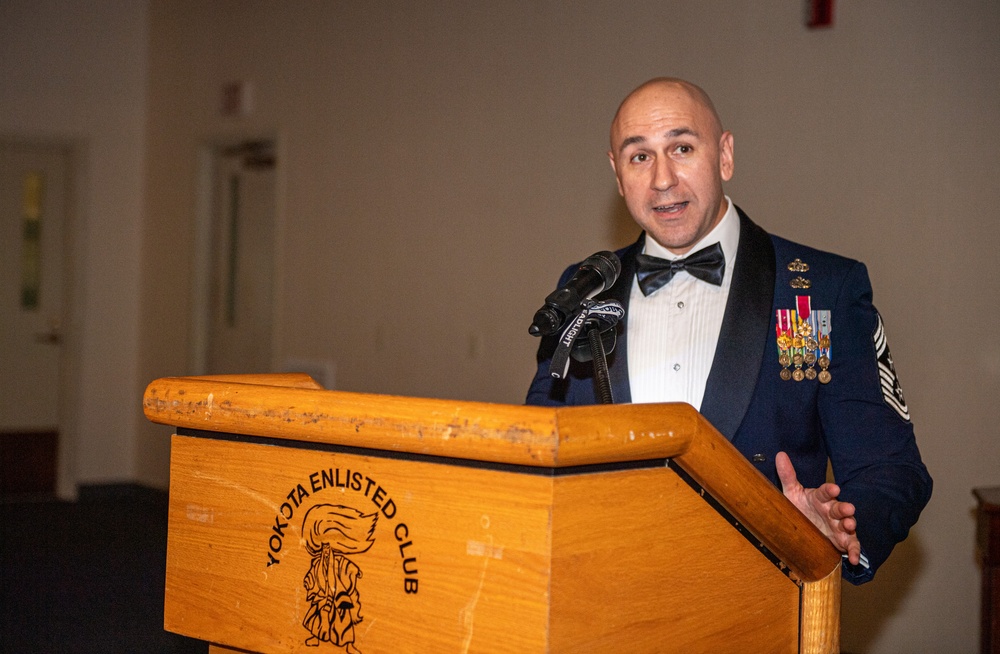 SNCO induction ceremony at Yokota