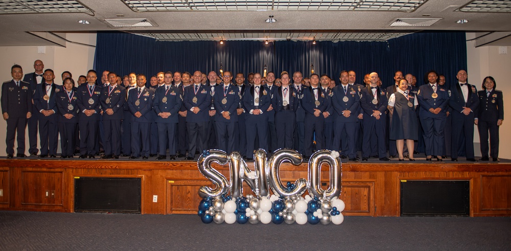 SNCO induction ceremony at Yokota