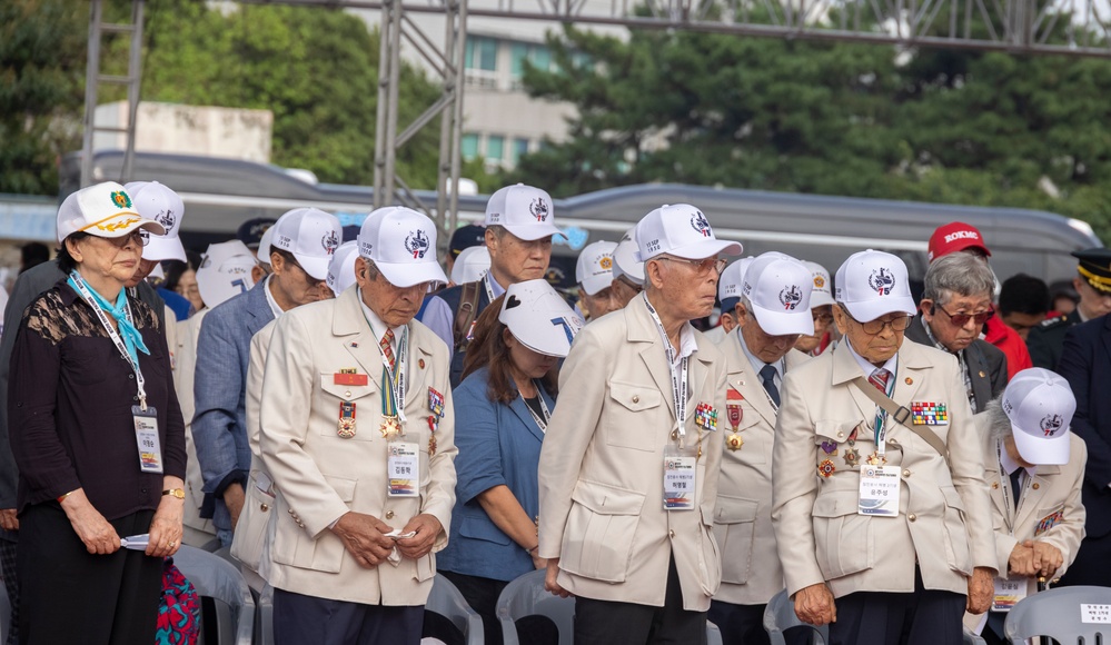 MARFORK Marines attend 75th Anniversary of the Incheon Landing Ceremony
