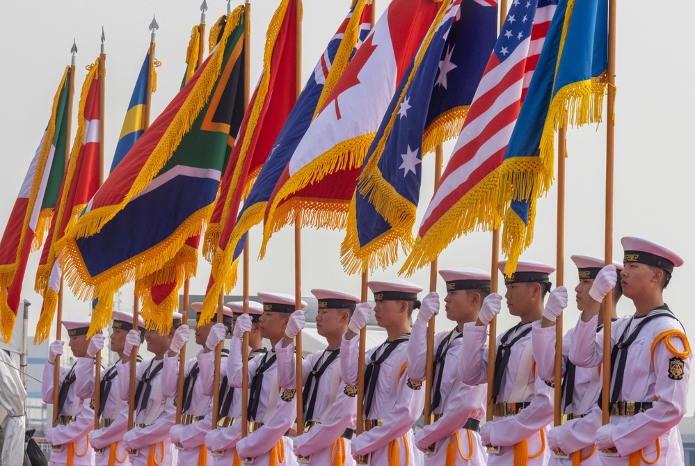 MARFORK Marines attend 75th Anniversary of the Incheon Landing Ceremony
