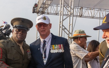 MARFORK Marines attend 75th Anniversary of the Incheon Landing Ceremony