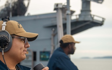 USS BLUE RIDGE ARRIVES IN SOUTH KOREA