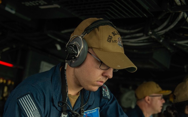 USS BLUE RIDGE ARRIVES IN SOUTH KOREA