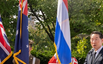 MARFORK attends the Monument Reveal honoring the Incheon Landing
