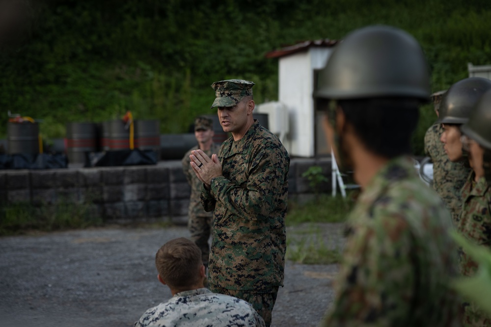 RD25 | U.S. Marines with 12th MLR and JGSDF Soldiers Participate in a Bilateral Convoy Brief