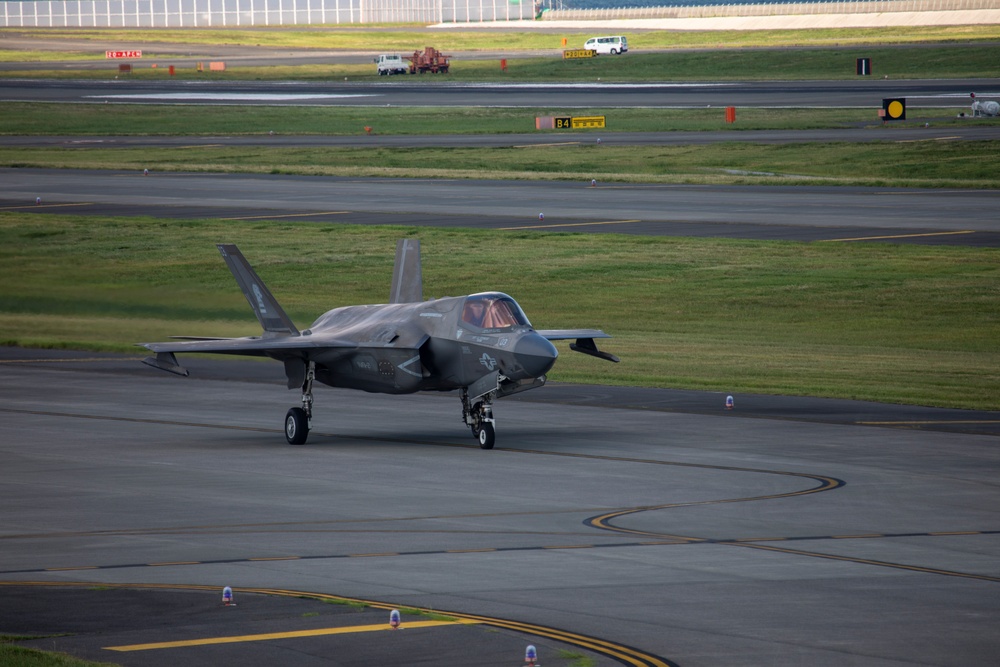 Navy and Marine jets fly at MCAS Iwakuni