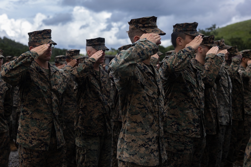 RD 25 | 12th LCT Marines, Sailors, and JGSDF Members Participate in an Opening Ceremony at Hijudai Maneuver Area