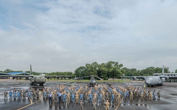 Pacific Angel 25-3: Bangladesh Air Force and U.S. Air Force Group Photo
