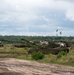 Polish and U.S. tanks stage during Iron Defender-25