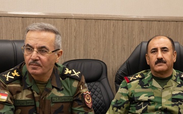 JOCAT-N and Ministry of Peshmerga Affairs discuss 5th and 6th Division’s Validation Exercise