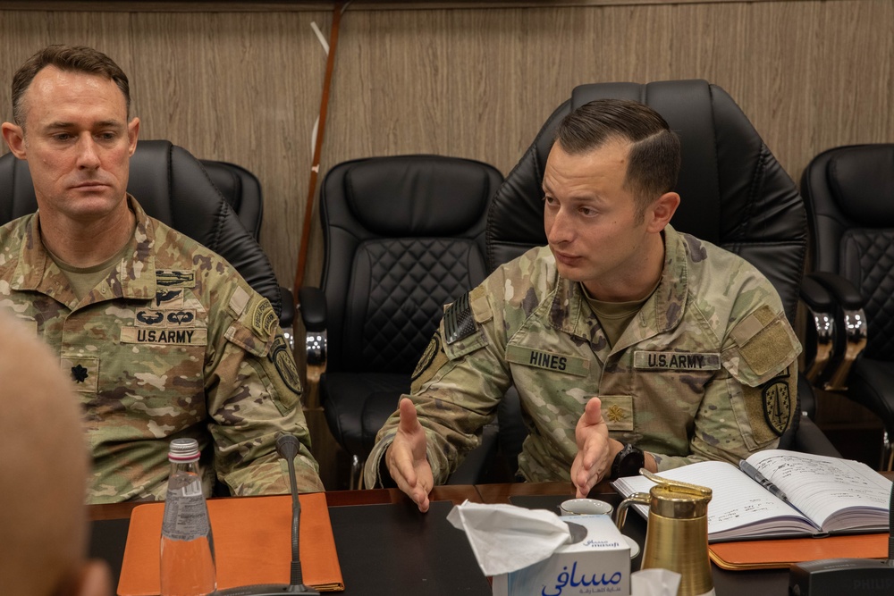 JOCAT-N and Ministry of Peshmerga Affairs discuss 5th and 6th Division’s Validation Exercise